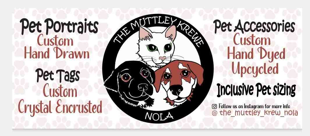 The Muttley Krewe — pet portraits, tags and accessories